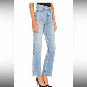 SLVRLAKE London Heartache Blue High Rise Jeans 25